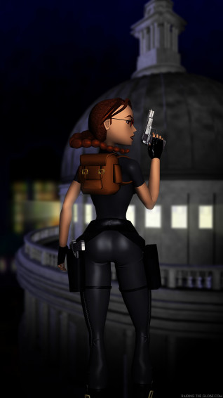 Classic Tomb Raider Mobile Wallpaper