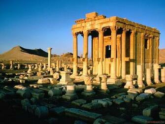 Palmyra Ruins Syria Wallpaper Freshwallpaper