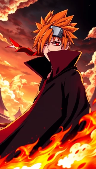 Naruto Pain Mobile Wallpaper