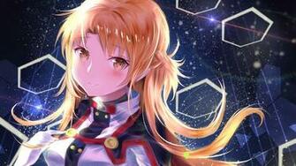 Wallpaper Blonde Anime Girl Yuuki Asuna Sword Art Online