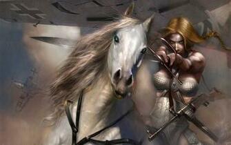Warrior Princess Wallpaper Background