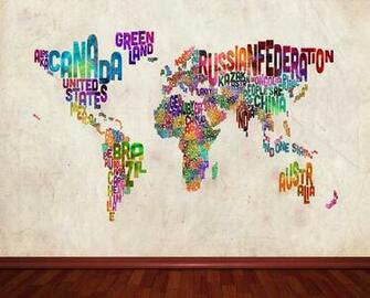 Travel Map Wallpaper