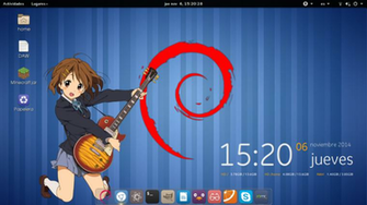 Debian Jessie Gnome Desktop By Srfreak
