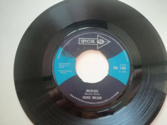 Jackie Wilson Singer Vinyl Record Wallpaper