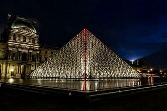 Monuments Night Panorama Panoramic Paris Urban Temples Wallpaper