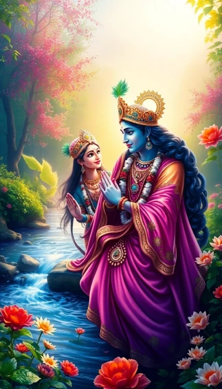 Radha Krishna HD Wallpaper