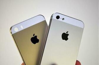 iPhone 5s Wallpaper Gold