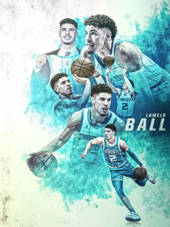 Lamelo Ball Hornets Graphic Brothers Wallpaper