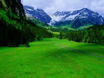 Switzerland Wallpaper Nature Fields HD Desktop