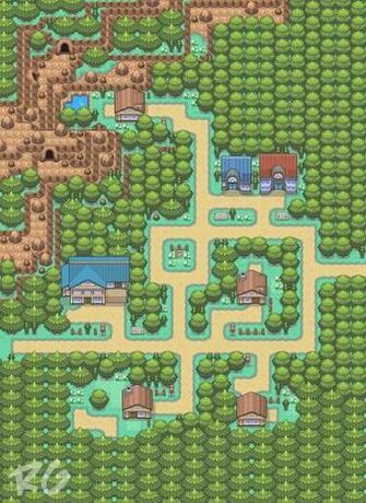 Sprouting Town New Style By Red Gyrados Game Art In