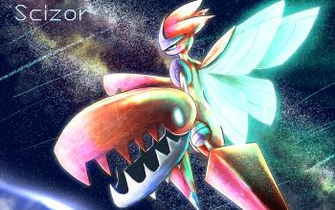 Scizor Pok Mon HD Wallpaper Background