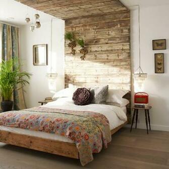 Faux Reclaimed Wood Wallpaper Or With As A