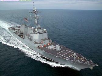 Us Navy Arleigh Burke Class Guided Missile Destroyer Wallpaper