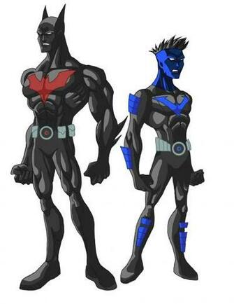 Batman And Nightwing Beyond By Phil Cho