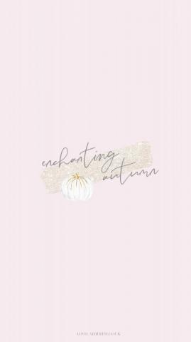 Enchanting iPhone Wallpaper For Autumn Love Catherine