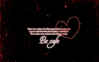 Be Safe Wallpaper Desktop Background