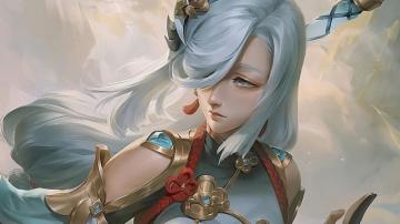 Genshin Impact Shenhe Wallpaper 4k Pc Desktop 4431e