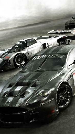 iPhone Wallpaper HD Speed Race Car