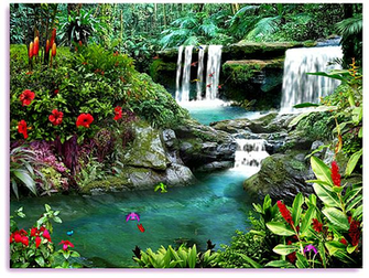 3d Waterfall Live Wallpaper