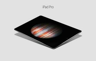 Wallpaper iPad Pro New Big Apple Hi Tech