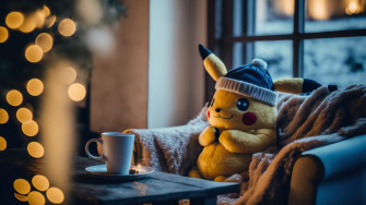 Pickachu Winter Christmas Holiday 4k Wallpaper iPhone HD Phone 9590h