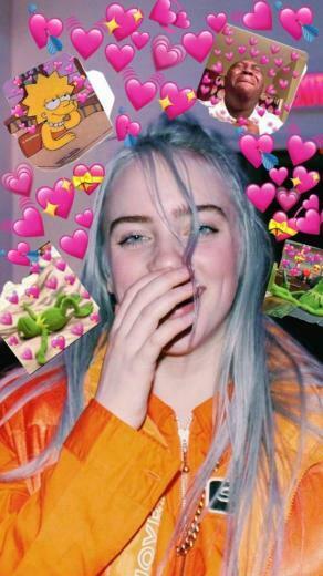 Heart Billie Eilish Wallpaper By Kimtaetae B1 On