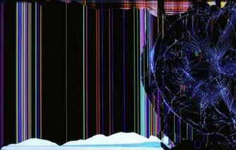 Tv Broken Screen Wallpaper At Wallpaperbro