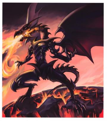 Red Eyes Black Dragon Yu Gi Oh Duel Monsters Image