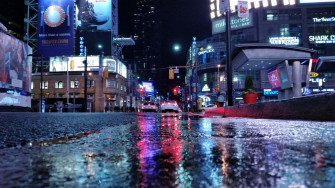 Night Street Wallpaper