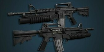 M4a1 Weapon Gun Military Rifle Police Eq Wallpaper Background