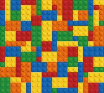 Lego Brick Wallpaper Backgorund Vector
