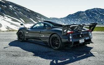 Wallpaper Pagani Zonda Lm Side