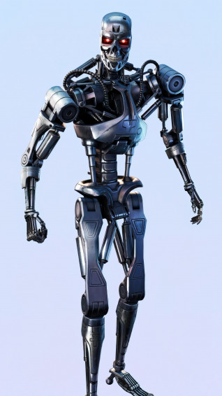 Terminator T Fortnite Outfit Skin Wallpaper 4k