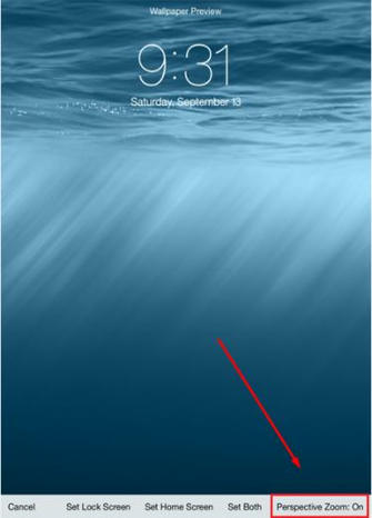 Wallpaper Zooming Ios Perspective Zoom