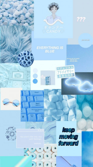 Blue Wallpaper Aesthetic Background