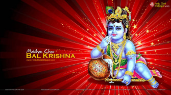 Little Krishna Wallpaper