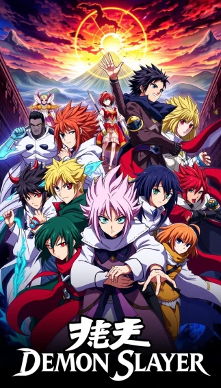 Demon Slayer All Characters Wallpaper