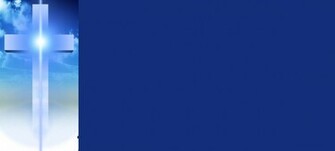 Cross Blue Background