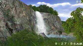 Waterfall Screensaver With Sound