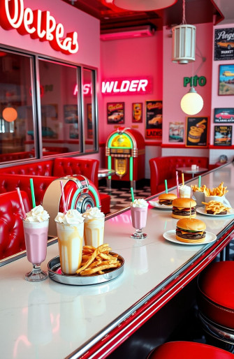 50s Diner Wallpaper