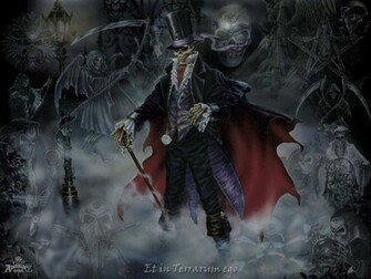 Skulls Goth Wallpaper Pentagram Gothic