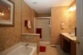 Faux Finish Wallpaper Torn Into Pieces And Applied To The Wall