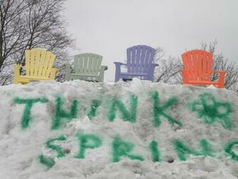 We Stopped To Check Out The Adirondack Chairs At Village Hardware