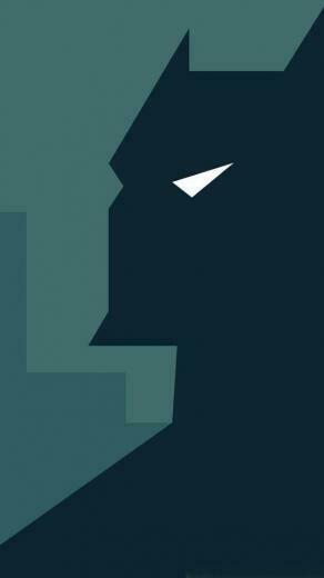 Batman Low Poly Geometric Wallpaper iPhone