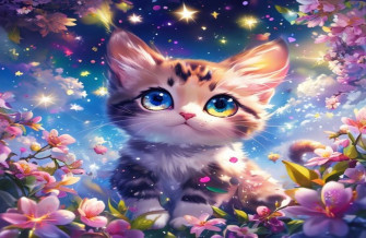 Anime Cat Wallpaper