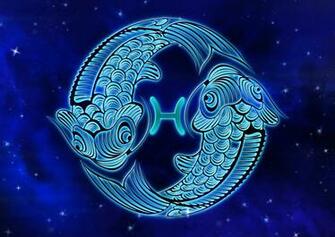 Blue Pisces The Fish HD Wallpaper Background Image