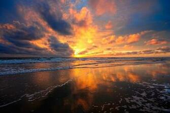 Sunset Clouds Wallpaper Wide HD