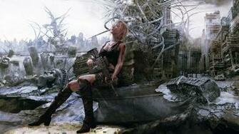 Cgi Post Apocalyptic Postapocalyptic Parasite Eve Weapons New York