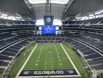 Of The At T Cowboy Stadium Field From East Party Plaza