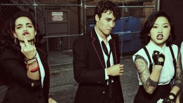Lana Condor Deadly Class And Benjamn Wadsworth Image